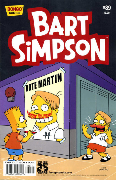 Cover for Simpsons Comics Presents Bart Simpson (Bongo, 2000 series) #89