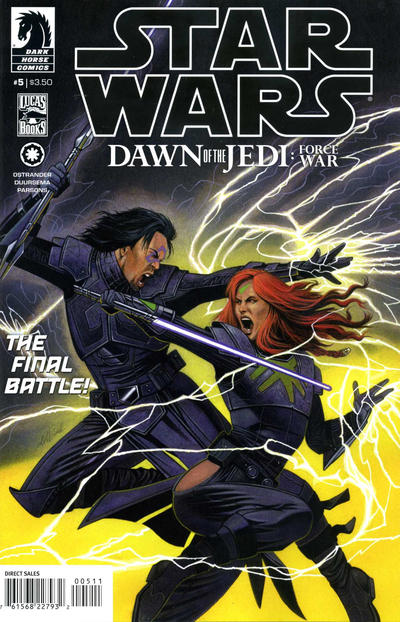Cover for Star Wars: Dawn of the Jedi - Force War (Dark Horse, 2013 series) #5