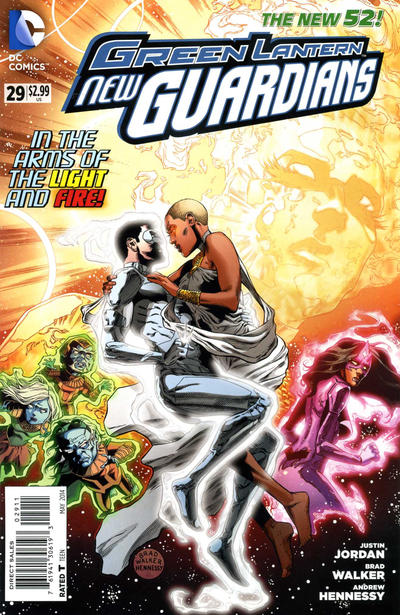 Cover for Green Lantern: New Guardians (DC, 2011 series) #29 [Direct Sales]