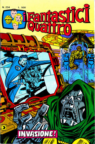 Cover for I Fantastici Quattro (Editoriale Corno, 1971 series) #234