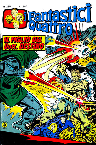 Cover for I Fantastici Quattro (Editoriale Corno, 1971 series) #235