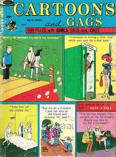 Cover for Cartoons and Gags (Marvel, 1959 series) #v20#3