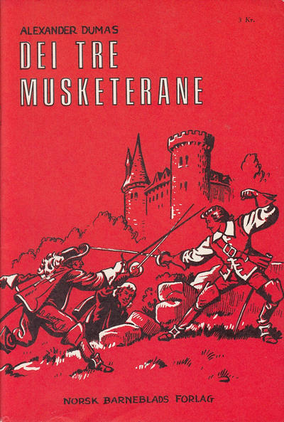 Cover for Dei tre musketerane (Norsk Barneblad, 1965 series) 