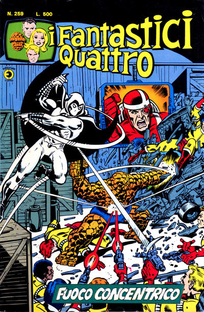 Cover for I Fantastici Quattro (Editoriale Corno, 1971 series) #259