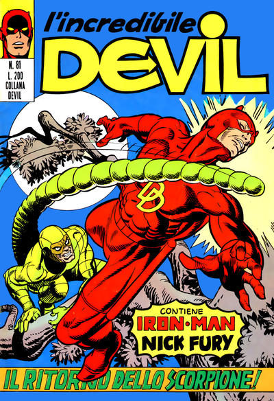 Cover for L'Incredibile Devil (Editoriale Corno, 1970 series) #81
