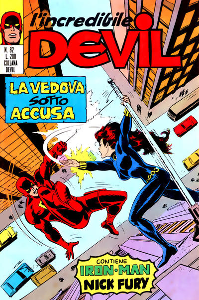 Cover for L'Incredibile Devil (Editoriale Corno, 1970 series) #82