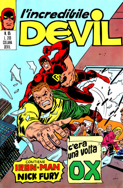Cover for L'Incredibile Devil (Editoriale Corno, 1970 series) #85