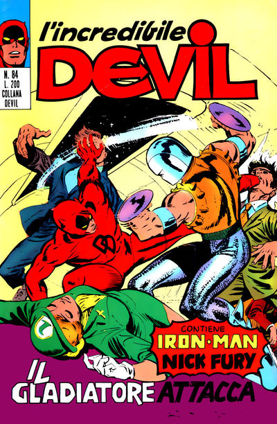 Cover for L'Incredibile Devil (Editoriale Corno, 1970 series) #84