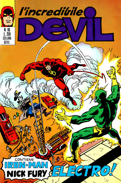 Cover for L'Incredibile Devil (Editoriale Corno, 1970 series) #86