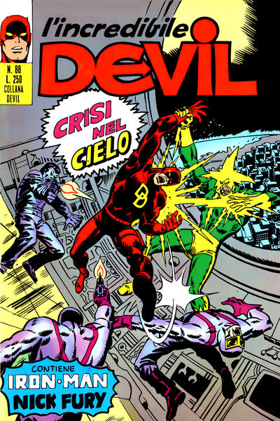 Cover for L'Incredibile Devil (Editoriale Corno, 1970 series) #88