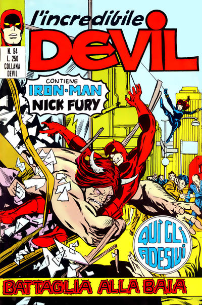 Cover for L'Incredibile Devil (Editoriale Corno, 1970 series) #94