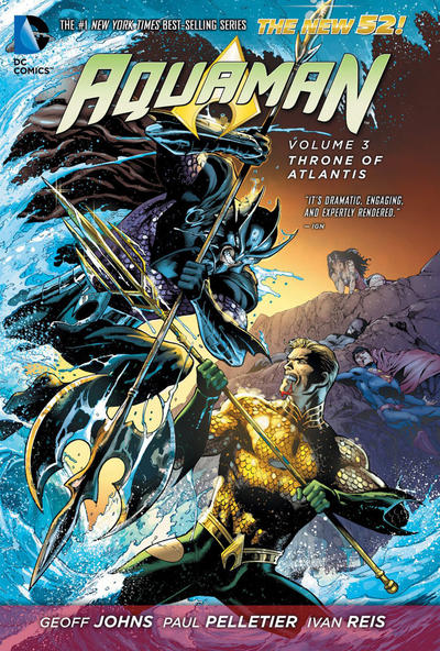 Cover for Aquaman (DC, 2012 series) #3 - Throne of Atlantis
