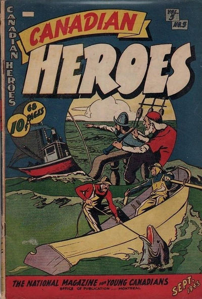 Cover for Canadian Heroes (Educational Projects, 1942 series) #v5#5