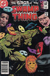 Cover for The Saga of Swamp Thing (DC, 1982 series) #16 [Newsstand]