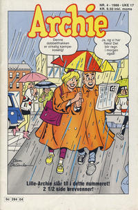 Cover Thumbnail for Archie (Semic, 1982 series) #4/1988