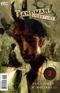 Cover Thumbnail for The Sandman: Overture (DC, 2013 series) #2 [Dave McKean Cover]