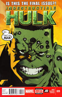 Cover Thumbnail for Indestructible Hulk (Marvel, 2013 series) #20