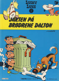 Cover Thumbnail for Lucky Luke (Semic, 1977 series) #7 - Jakten på brødrene Dalton [2. opplag]