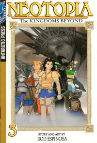 Cover Thumbnail for Neotopia Color Manga (Antarctic Press, 2004 series) #3 - The Kingdoms Beyond