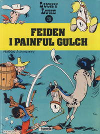 Cover Thumbnail for Lucky Luke (Semic, 1977 series) #20 - Feiden i Painful Gulch [2. opplag]