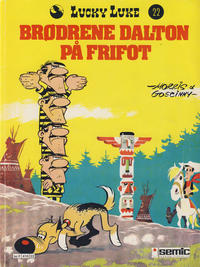 Cover Thumbnail for Lucky Luke (Semic, 1977 series) #22 - Brødrene Dalton på frifot [2. opplag]