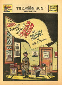 Cover Thumbnail for The Spirit (Register and Tribune Syndicate, 1940 series) #1/6/1952 [Baltimore Sun edition]