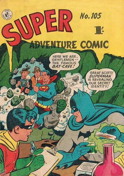 Cover for Super Adventure Comic (K. G. Murray, 1950 series) #105 [Australian]