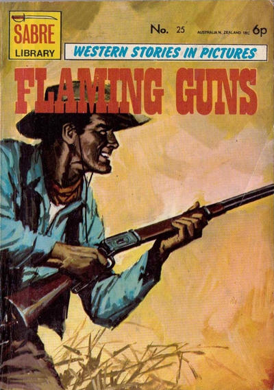 Cover for Sabre Western Picture Library (Sabre, 1971 series) #25