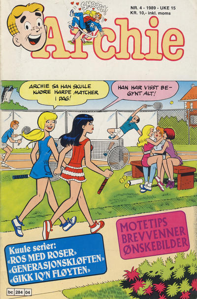 Cover for Archie (Semic, 1982 series) #4/1989