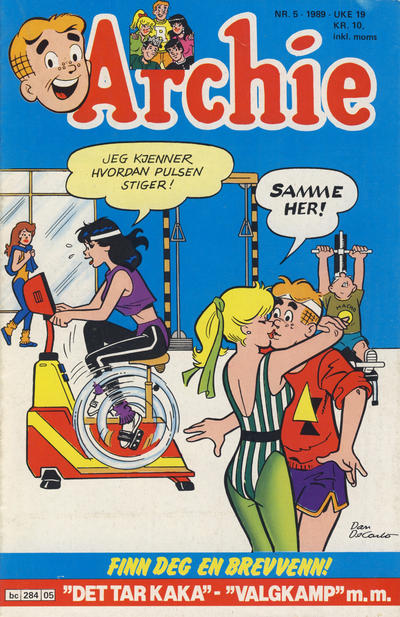 Cover for Archie (Semic, 1982 series) #5/1989