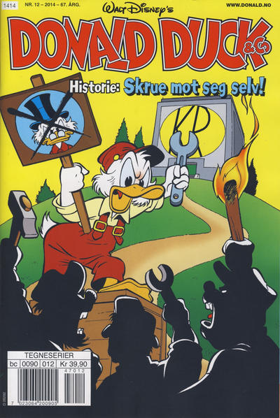 Cover for Donald Duck & Co (Hjemmet / Egmont, 1948 series) #12/2014