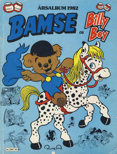 Cover for Bamse Årsalbum (Semic, 1982 series) #1982