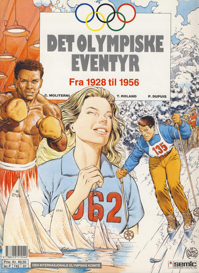 Cover for Det olympiske eventyr (Semic, 1993 series) #[2] - Fra 1928 til 1956