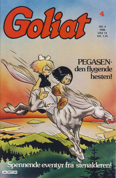 Cover for Goliat (Semic, 1986 series) #4/1986