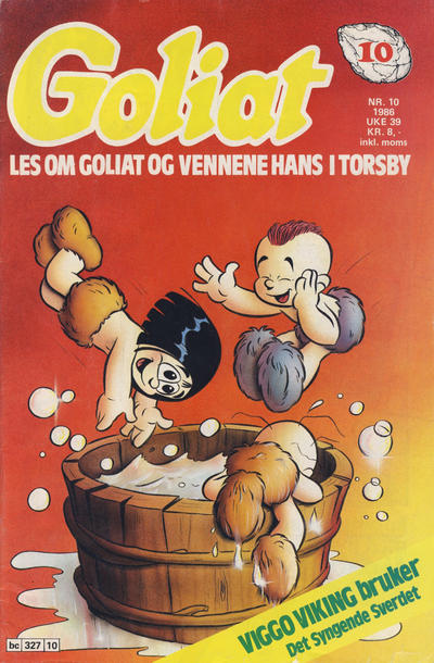 Cover for Goliat (Semic, 1986 series) #10/1986