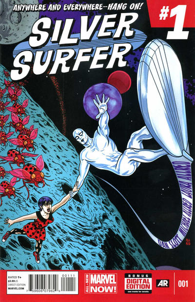 Cover for Silver Surfer (Marvel, 2014 series) #1