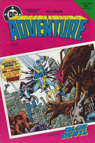 Cover for Adventure (Federal, 1983 series) #11