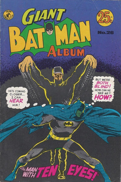 Cover for Giant Batman Album (K. G. Murray, 1962 series) #26