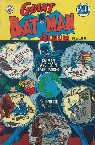 Cover for Giant Batman Album (K. G. Murray, 1962 series) #22