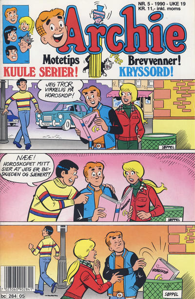 Cover for Archie (Semic, 1982 series) #5/1990