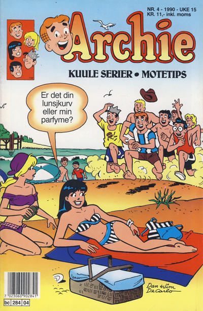 Cover for Archie (Semic, 1982 series) #4/1990