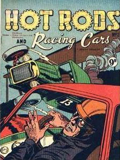 Cover for Hot Rods and Racing Cars (American-Australasian Magazines, 1950 ? series) #2