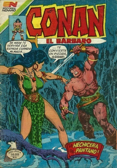 Cover for Conan el Bárbaro (Editorial Novaro, 1980 series) #55