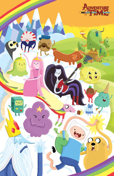 Cover for Adventure Time (Boom! Studios, 2012 series) #26 [Cover D by Vicky Barker]