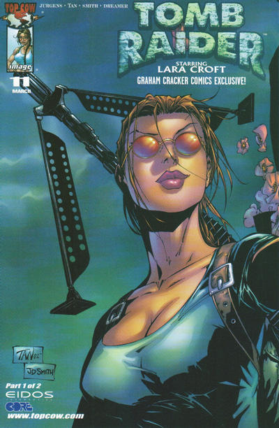 Cover for Tomb Raider: The Series (Image, 1999 series) #11 [Graham Cracker Variant]