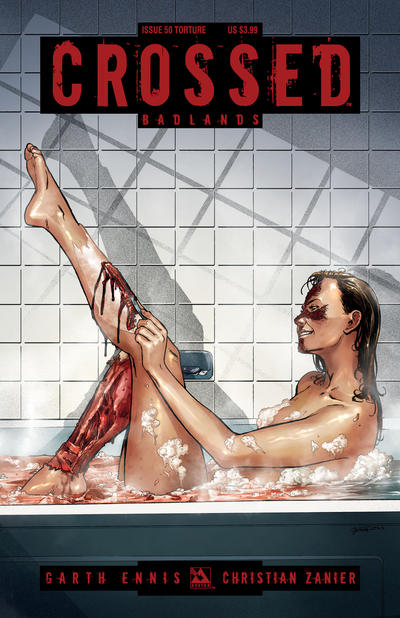Cover for Crossed Badlands (Avatar Press, 2012 series) #50 [Torture Variant by Christian Zanier]