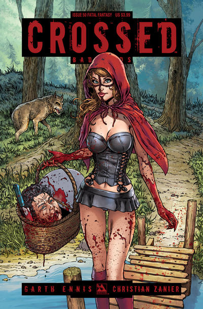 Cover for Crossed Badlands (Avatar Press, 2012 series) #50 [Fatal Fantasy Variant by Matt Martin]