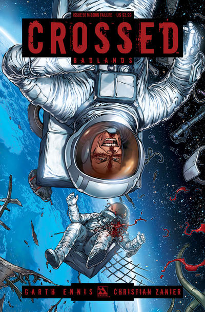 Cover for Crossed Badlands (Avatar Press, 2012 series) #50 [Mission Failure Variant by Matt Martin]
