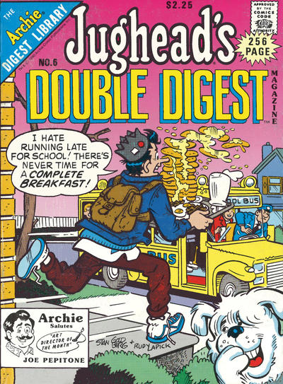 Cover for Jughead's Double Digest (Archie, 1989 series) #6 [Direct]