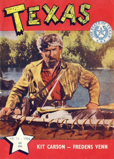 Cover for Texas (Serieforlaget / Se-Bladene / Stabenfeldt, 1953 series) #15/1956
